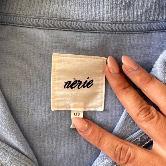 Blue Corduroy Jacket - Picture 3 of 4